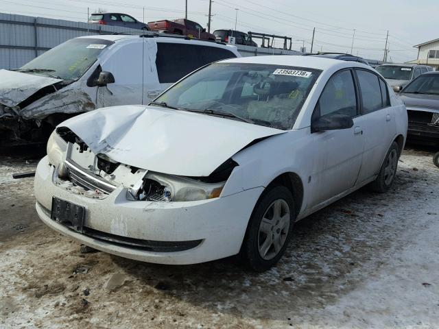 1G8AJ55F06Z186648 - 2006 SATURN ION LEVEL WHITE photo 2