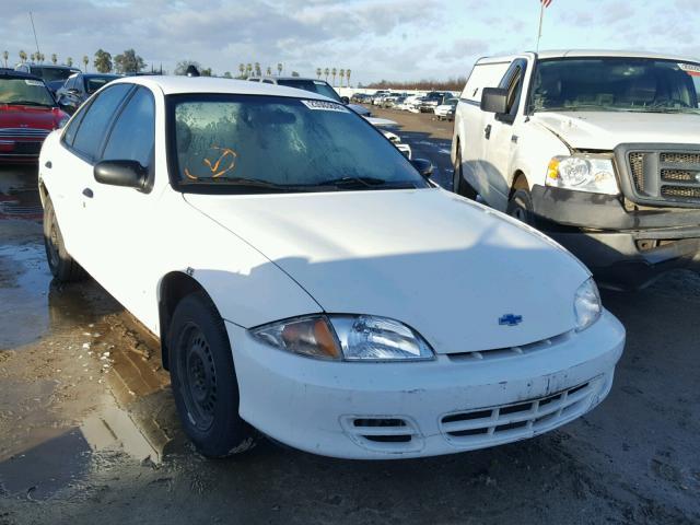 1G1JF524317111739 - 2001 CHEVROLET CAVALIER L WHITE photo 1