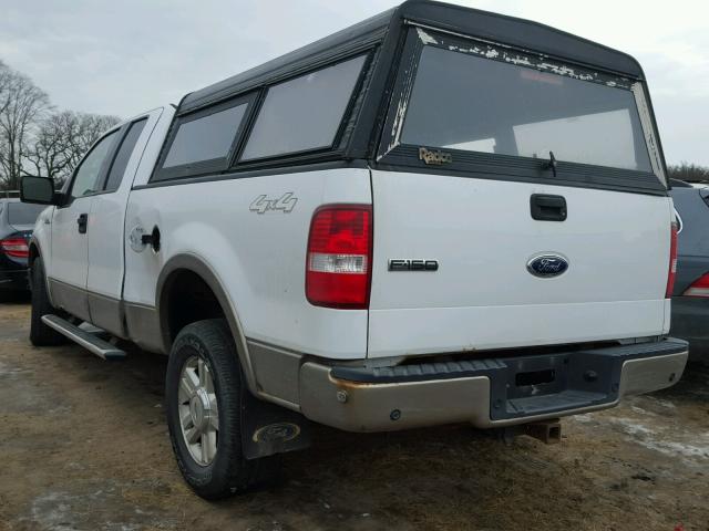 1FTPX14574NB28704 - 2004 FORD F150 WHITE photo 3