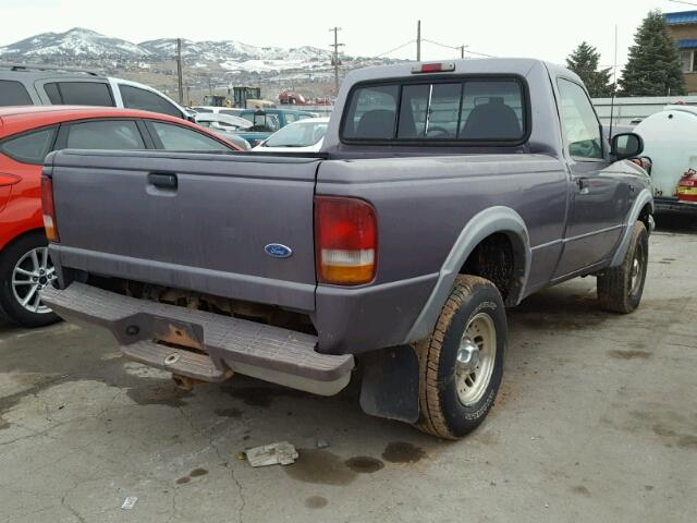 1FTCR11U1SPA39314 - 1995 FORD RANGER GRAY photo 4