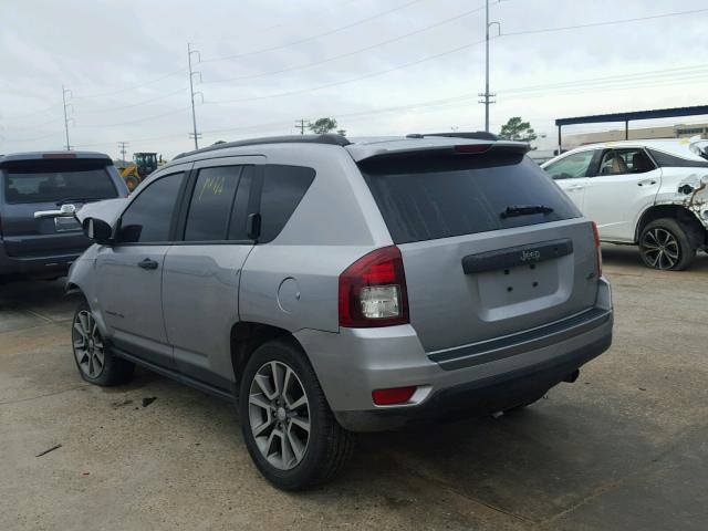 1C4NJCBA9GD652323 - 2016 JEEP COMPASS SP GRAY photo 3