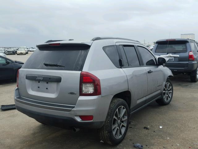 1C4NJCBA9GD652323 - 2016 JEEP COMPASS SP GRAY photo 4