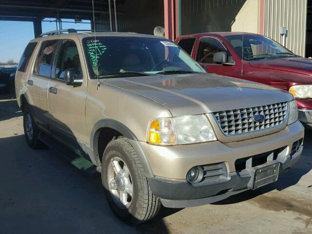 1FMZU63K63ZA17618 - 2003 FORD EXPLORER X TAN photo 1