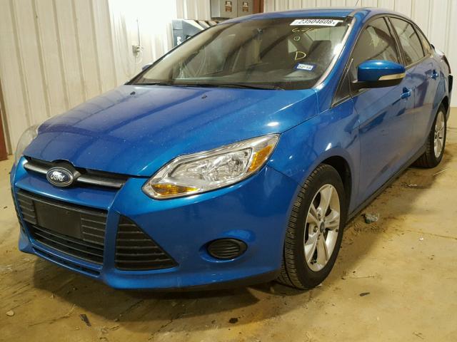 1FADP3F25DL126713 - 2013 FORD FOCUS SE BLUE photo 2