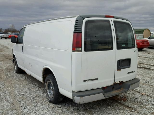 1GCFG15M4Y1119201 - 2000 CHEVROLET EXPRESS G1 WHITE photo 3