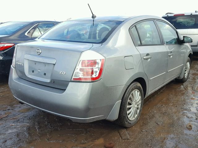 3N1AB61E27L712408 - 2007 NISSAN SENTRA 2.0 GRAY photo 4