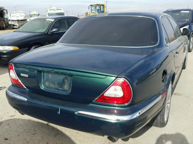 SAJWA73BX4TG23163 - 2004 JAGUAR XJR S GREEN photo 4