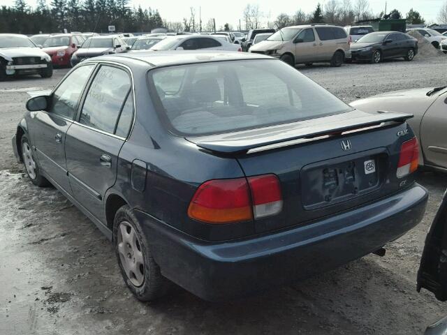 2HGEJ6681WH903265 - 1998 HONDA CIVIC EX მწვანე ფოტო 3