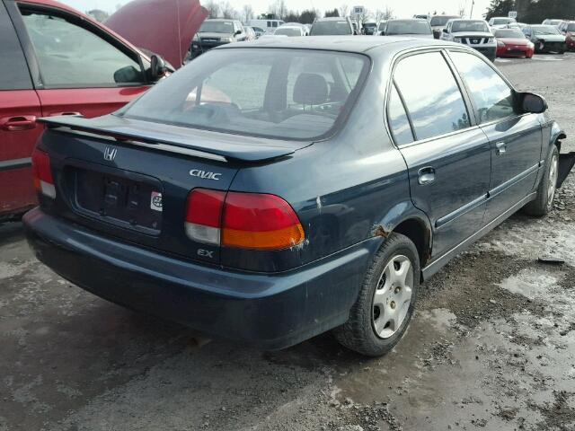 2HGEJ6681WH903265 - 1998 HONDA CIVIC EX მწვანე ფოტო 4