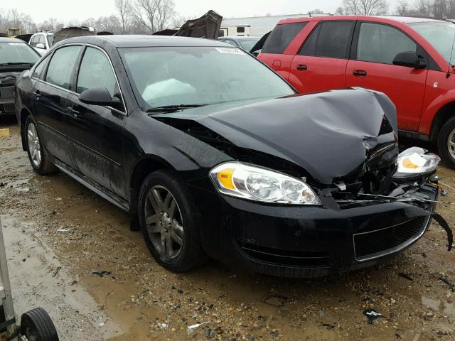 2G1WG5E39D1104494 - 2013 CHEVROLET IMPALA LT BLACK photo 1