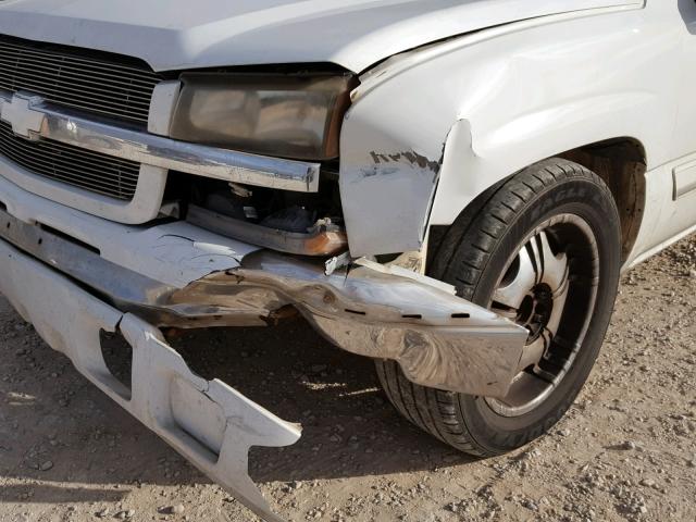 2GCEC19T931153338 - 2003 CHEVROLET SILVERADO WHITE photo 9