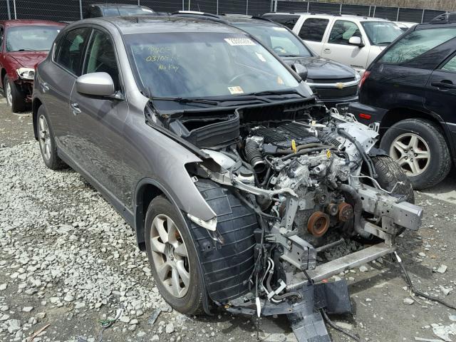 JNKAJ09E98M302034 - 2008 INFINITI EX35 GRAY photo 1