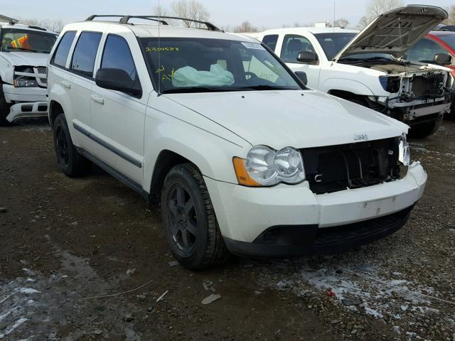 1J8GR48K58C131378 - 2008 JEEP GRAND CHER WHITE photo 1