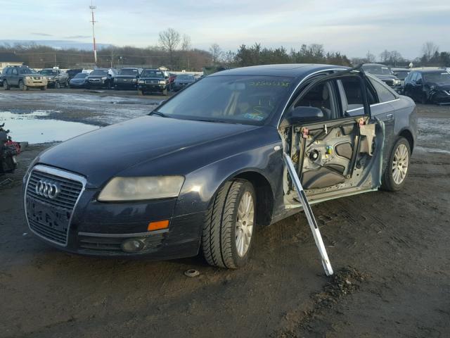 WAUDG74F46N054205 - 2006 AUDI A6 3.2 QUA GRAY photo 2