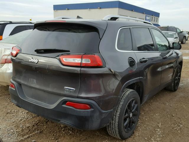 1C4PJLCB4GW374239 - 2016 JEEP CHEROKEE L GRAY photo 4