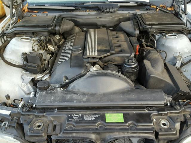 WBADT63473CK39264 - 2003 BMW 530 I AUTO BLUE photo 7