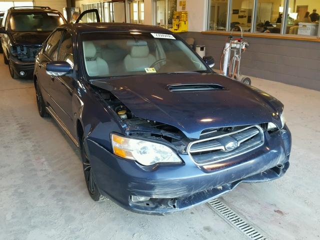 4S3BL676266216192 - 2006 SUBARU LEGACY GT BLUE photo 1