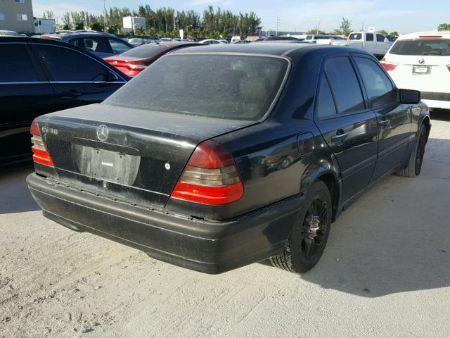 WDBHA23G4WA632232 - 1998 MERCEDES-BENZ C 230 BLACK photo 4