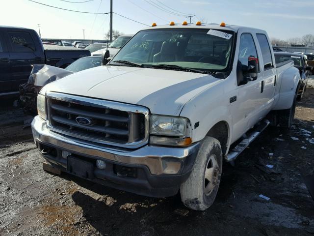 1FTWW33S03EB89926 - 2003 FORD F350 SUPER WHITE photo 2