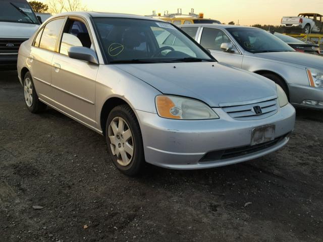 2HGES26792H571261 - 2002 HONDA CIVIC EX SILVER photo 1