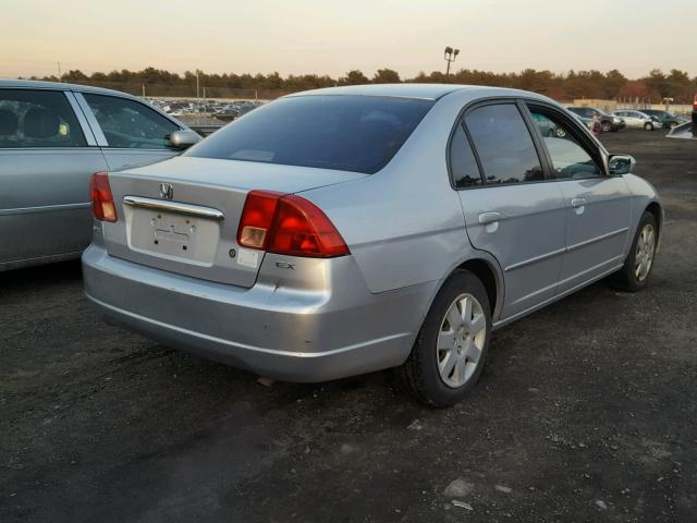 2HGES26792H571261 - 2002 HONDA CIVIC EX 银色 照片 4