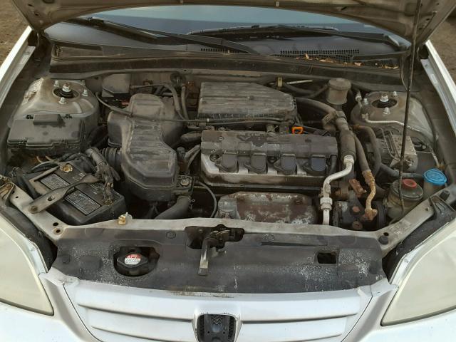 2HGES26792H571261 - 2002 HONDA CIVIC EX SILVER photo 7