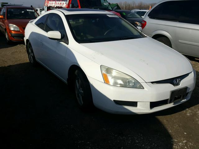 1HGCM72633A023347 - 2003 HONDA ACCORD EX WHITE photo 1