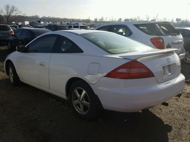 1HGCM72633A023347 - 2003 HONDA ACCORD EX WHITE photo 3