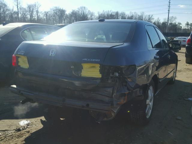 1HGCM66585A048369 - 2005 HONDA ACCORD EX BLUE photo 4