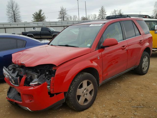 5GZCZ634X6S803706 - 2006 SATURN VUE RED photo 2