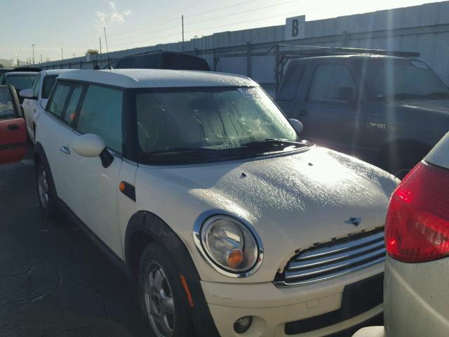 WMWML3C58ATX39406 - 2010 MINI COOPER CLU WHITE photo 1