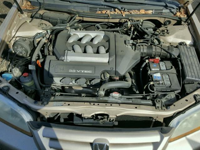 1HGCG16542A054742 - 2002 HONDA ACCORD EX TAN photo 7