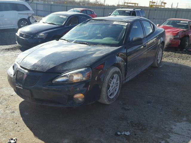 2G2WP522X41327795 - 2004 PONTIAC GRAND PRIX BLACK photo 2