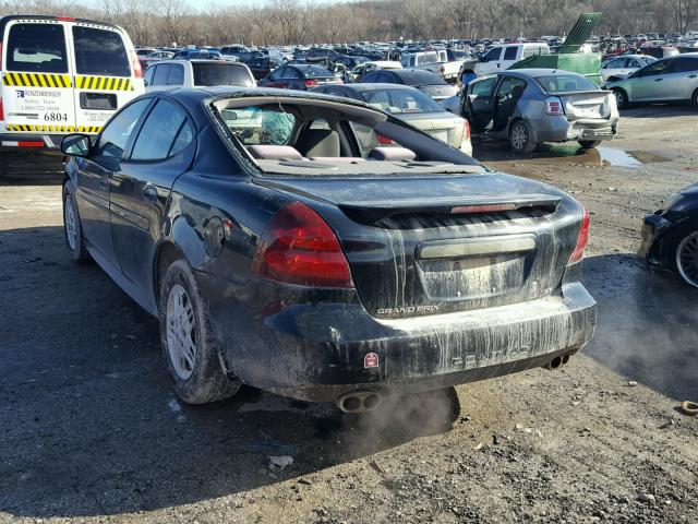 2G2WP522X41327795 - 2004 PONTIAC GRAND PRIX BLACK photo 3