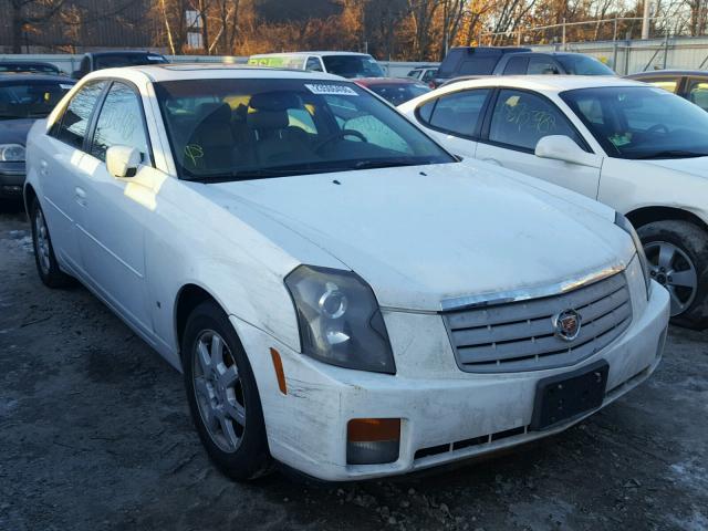 1G6DP577170184343 - 2007 CADILLAC CTS HI FEA WHITE photo 1