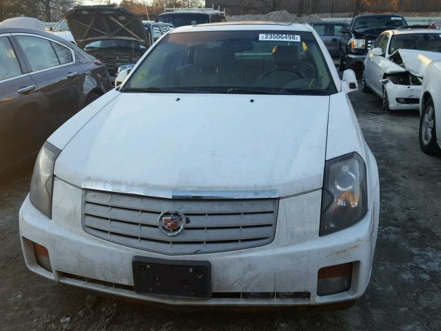 1G6DP577170184343 - 2007 CADILLAC CTS HI FEA WHITE photo 10