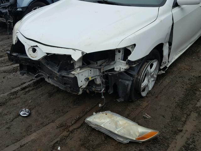 4T1BE46K77U505980 - 2007 TOYOTA CAMRY NEW WHITE photo 9