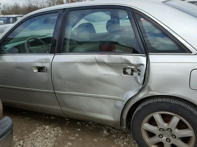 4T1BF28B83U274189 - 2003 TOYOTA AVALON XL SILVER photo 9