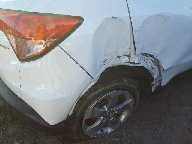 3CZRU6H53GM769432 - 2016 HONDA HR-V EX WHITE photo 9