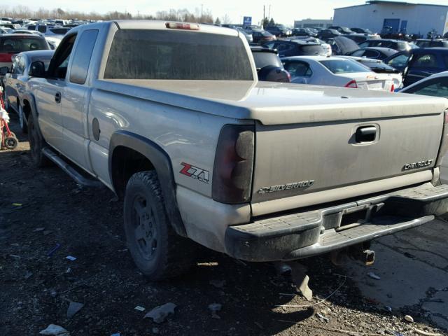 2GCEK19T241199713 - 2004 CHEVROLET SILVERADO BEIGE photo 3