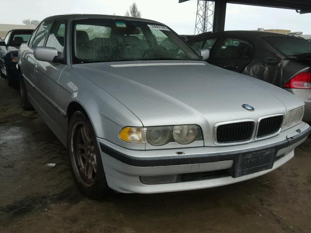 WBAGH83411DP23836 - 2001 BMW 740 IL 银色 照片 1