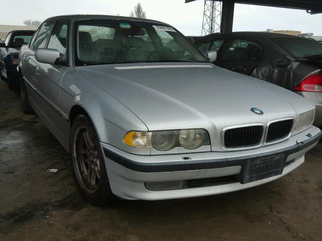 WBAGH83411DP23836 - 2001 BMW 740 IL SILVER photo 1