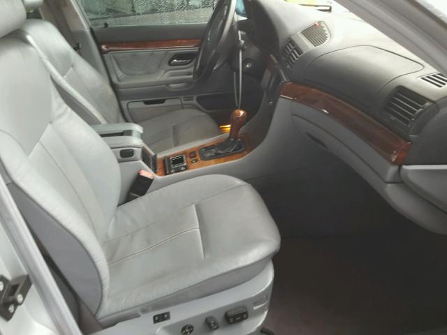 WBAGH83411DP23836 - 2001 BMW 740 IL 银色 照片 5
