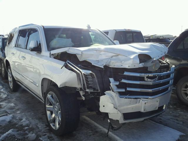 1GYS4JKJ0GR210820 - 2016 CADILLAC ESCALADE E WHITE photo 1