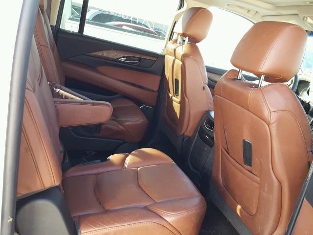 1GYS4JKJ0GR210820 - 2016 CADILLAC ESCALADE E WHITE photo 6