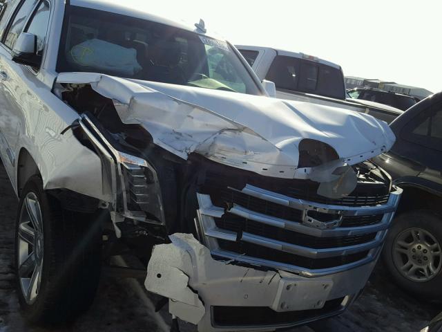 1GYS4JKJ0GR210820 - 2016 CADILLAC ESCALADE E WHITE photo 9