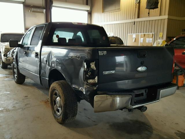 1FTRW14WX7KB31011 - 2007 FORD F150 SUPER BLACK photo 3