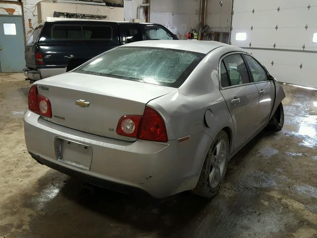 1G1ZG57B69F187724 - 2009 CHEVROLET MALIBU LS SILVER photo 4