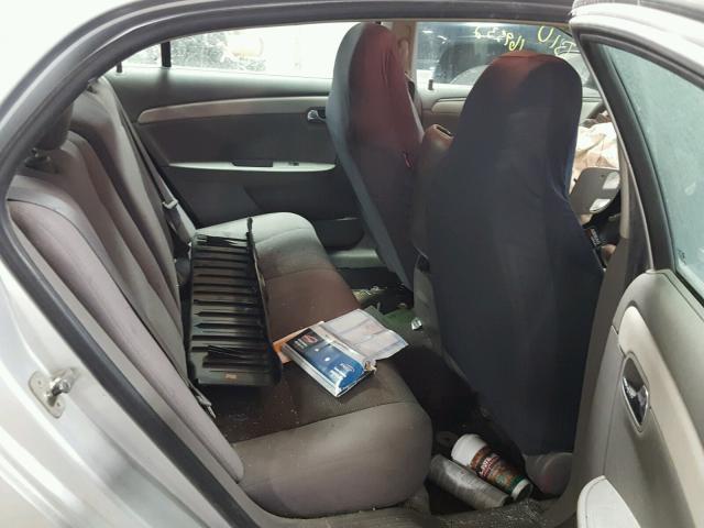 1G1ZG57B69F187724 - 2009 CHEVROLET MALIBU LS SILVER photo 6