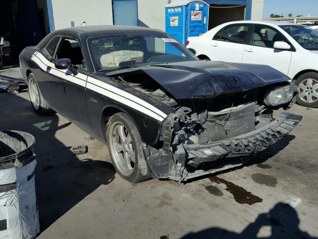 2C3CDYBT8CH174992 - 2012 DODGE CHALLENGER BLACK photo 1